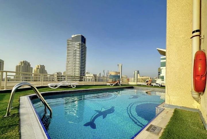 Дубай: Апартаменты "For Rent Dubai Quiet Studio w/ Balcony & RoofTop Pool in Marina"
