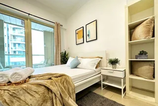 Дубай: Апартаменты "For Rent Dubai Quiet Studio w/ Balcony & RoofTop Pool in Marina"