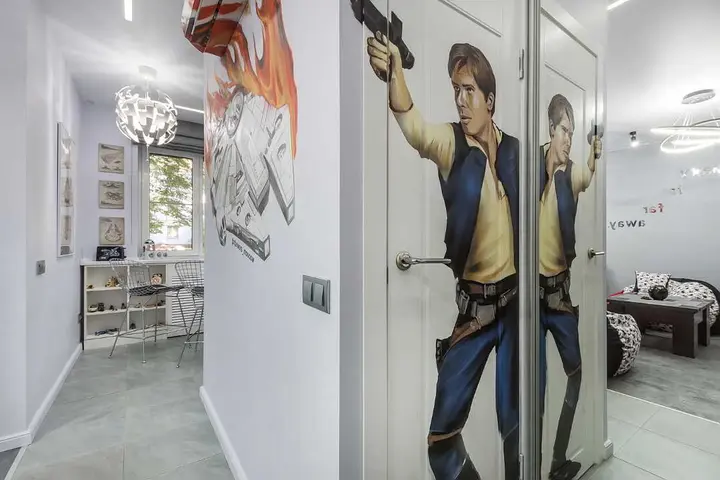 Москва: Уютная квартира в стиле  "Star Wars" на Соколе