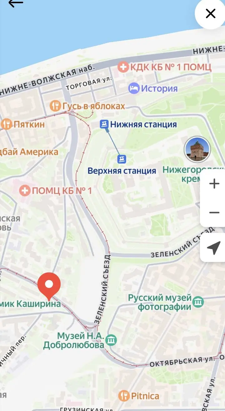Нижний Новгород: Квартира с видом на Кремль