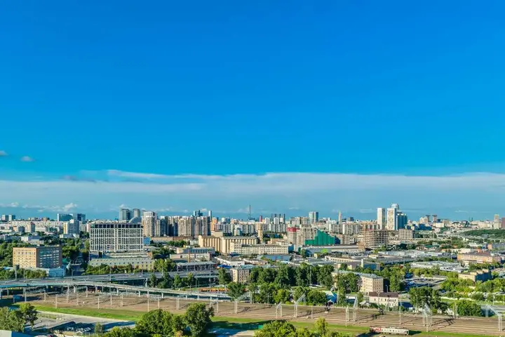 Москва: Дизайн Студия с видом на город