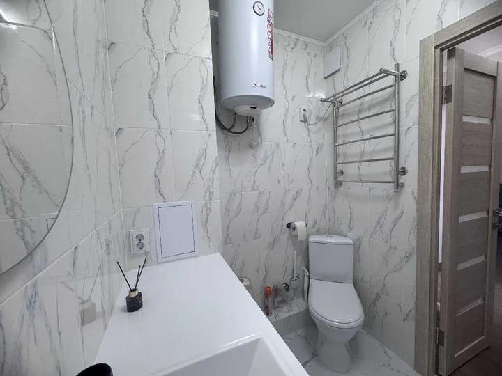 Анапа: Family Space: квартира с кухней-гостиной для семьи, вид на море и горы
